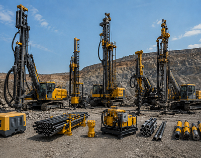 Drilling machines and equipment